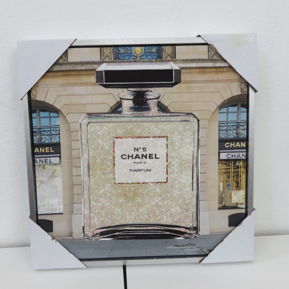 Canvas Wall Art - Chanel Size 16 x 16
